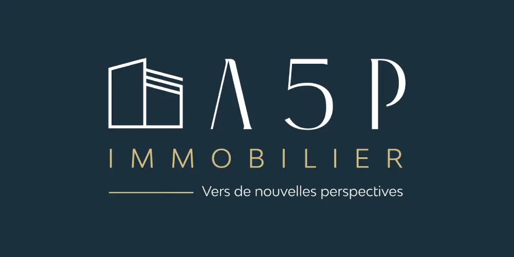 A5P Immobilier, logo | Bonne Nouvelle, Agence Communication, Valence (Drôme)