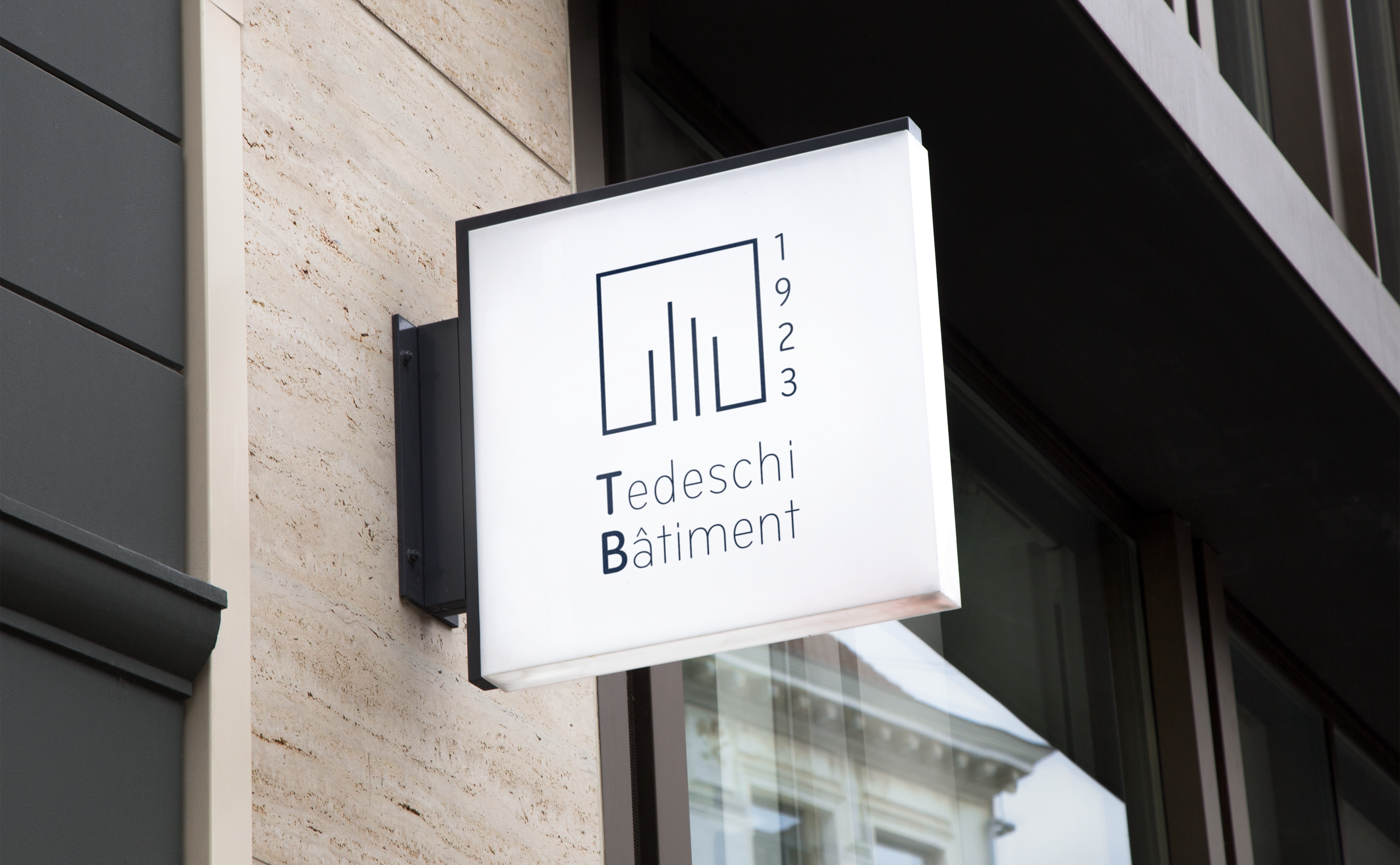 TEDESCHI BATIMENT | Identité Visuelle | Logo & Charte Graphique | Covering Véhicule | Bonne Nouvelle, Valence, Drôme, Rhône Alpes